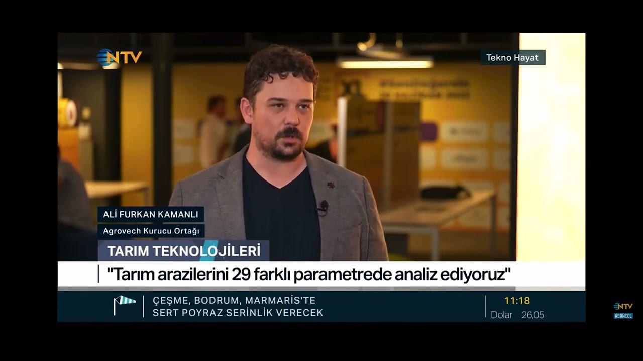 Agrovech Was a Guest on NTV Tekno Hayat